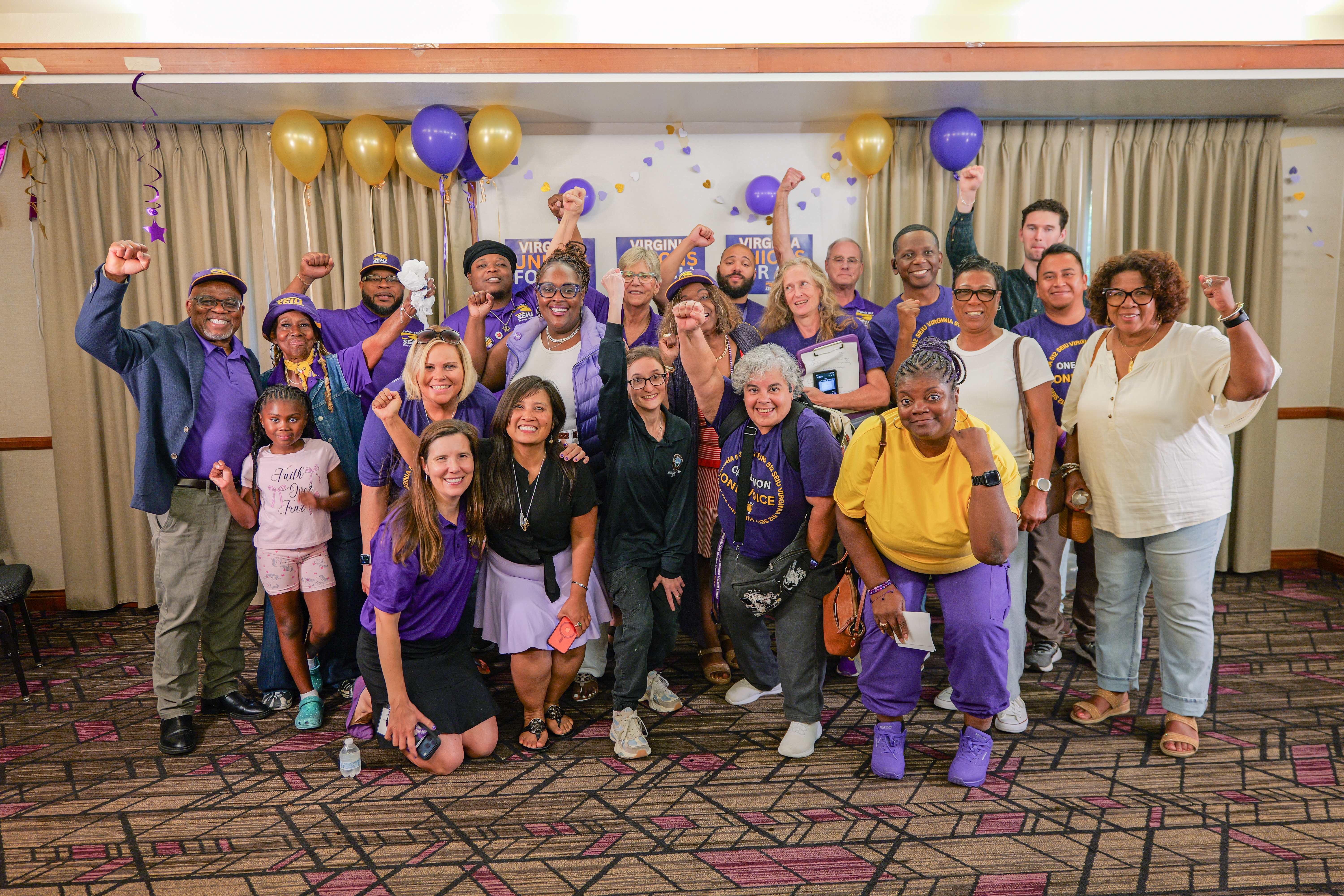 History Made, Prince William General County Employees Vote to Join SEIU Virginia 512